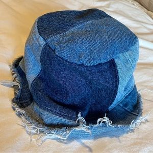 CIE Denim Reworked Vintage Denim Bucket Hat